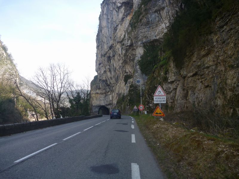 Tunnel de La Balme sur D 1504 en 2015