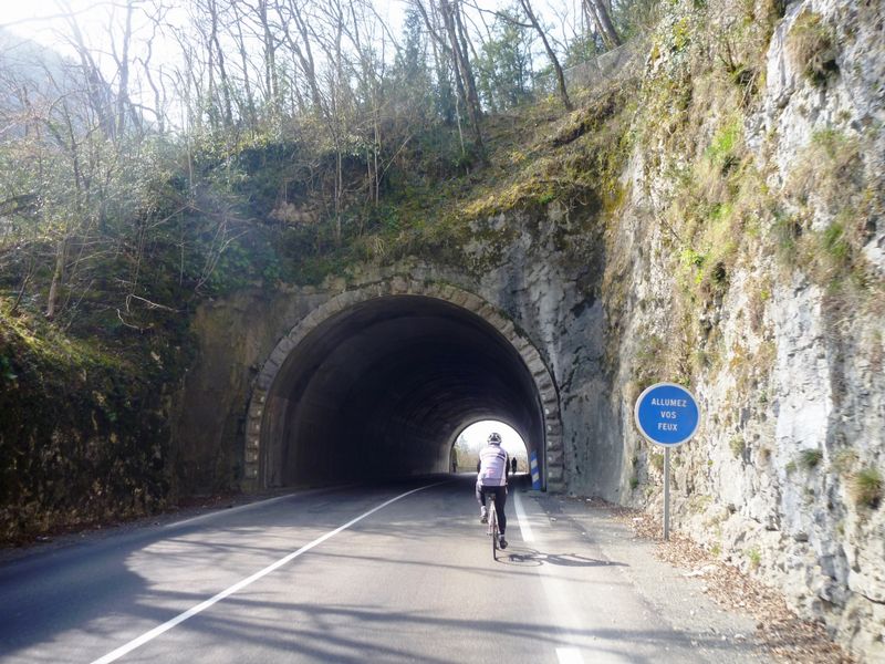 Tunnel de La Balme sur la D 1504 en 2015