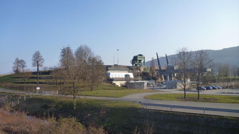 Barrage de Champagneux en 2015