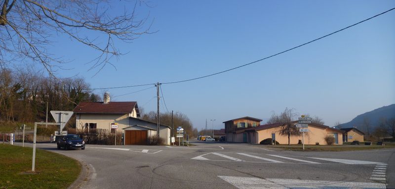 Brens en 2015 : alternative à ViaRhôna rive droite du Rhône