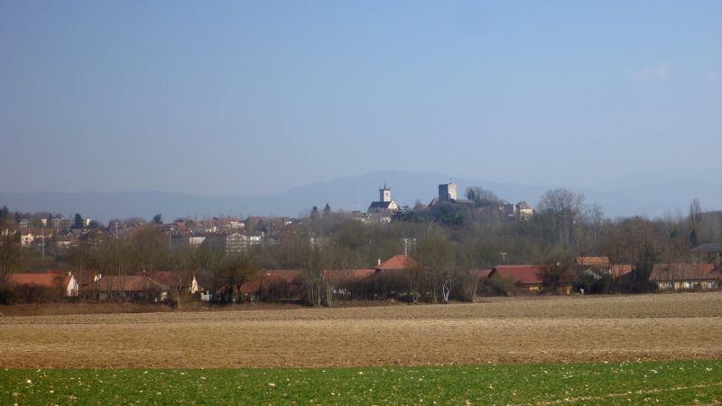 Vue de Morestel en 2015
