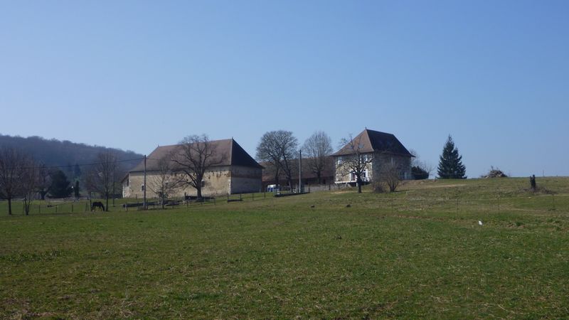 Jole ferme typique du Nord Isère en 2015 : Morestel