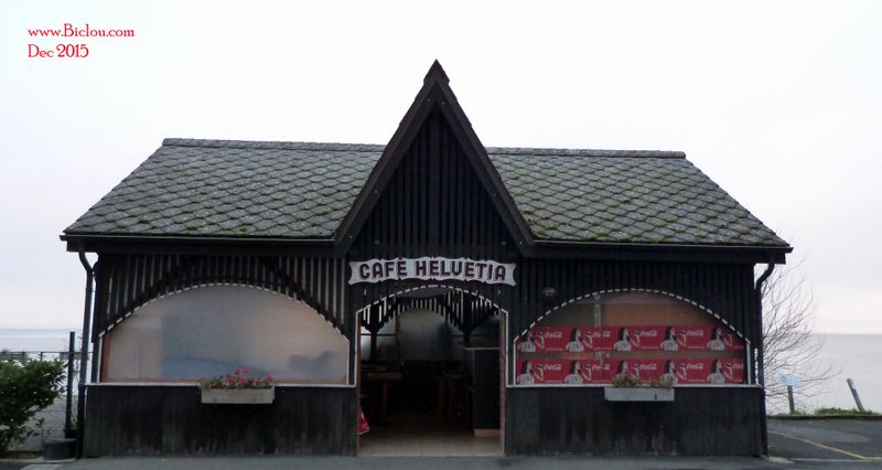 Café Helvetia de Saint Gingolph en 2015