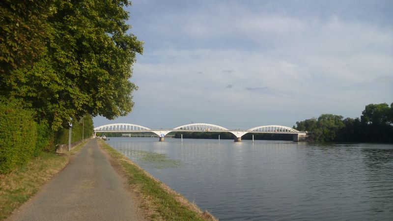 La Saône, Peu avant Belleville