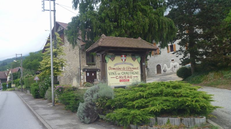Point de repère ViaRhôna Serrière - Mathy en chautagne