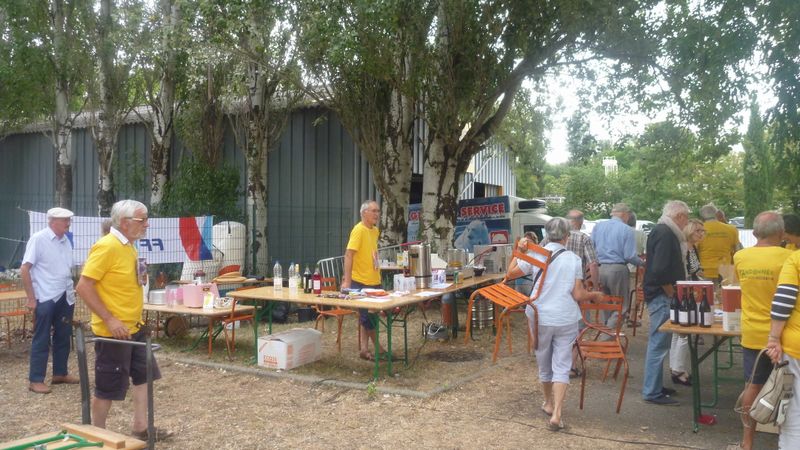 Randonnée cyclos Terre solidaire à Valence en 2015