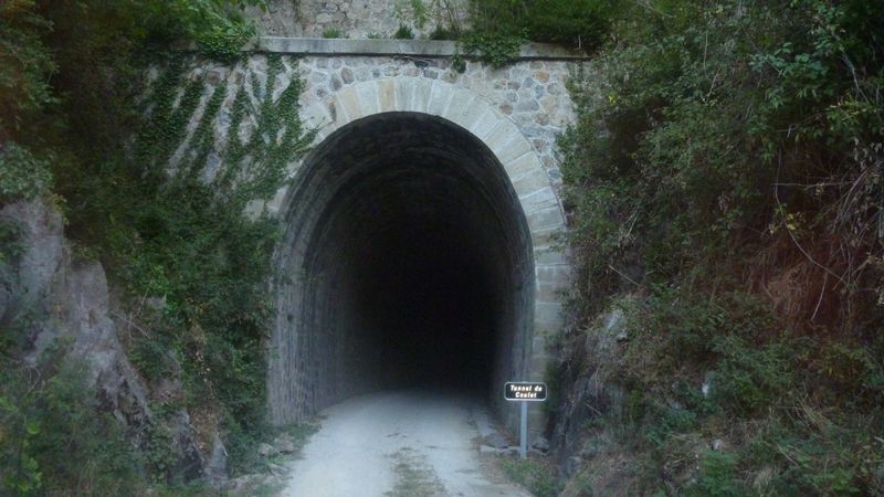 Tunnel sur la Dolce-via