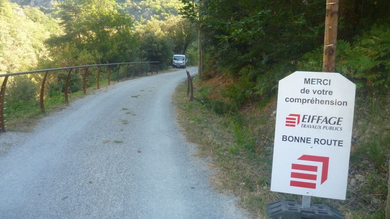 Travaux sur Dolce-Via en 2015