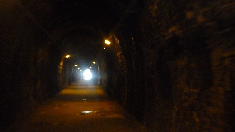 Le Tunnel du Bois Clair, sur la voie verte Cluny Macon