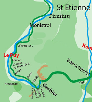 carte-Issarles-Firminy-à-Bicyclette-2015
