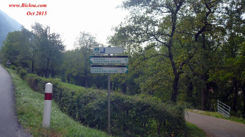 ViaRhôna : variante sportive qui disent .. en effet ..