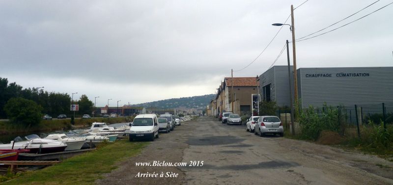 Quais des moulins à Sète en 2015 ..