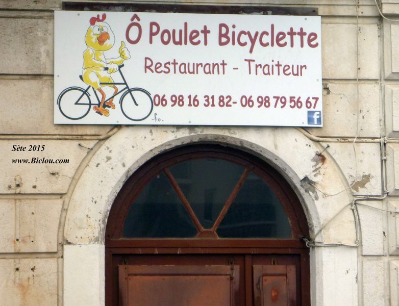 Ô poulet Bicyclette à Sète en 2015