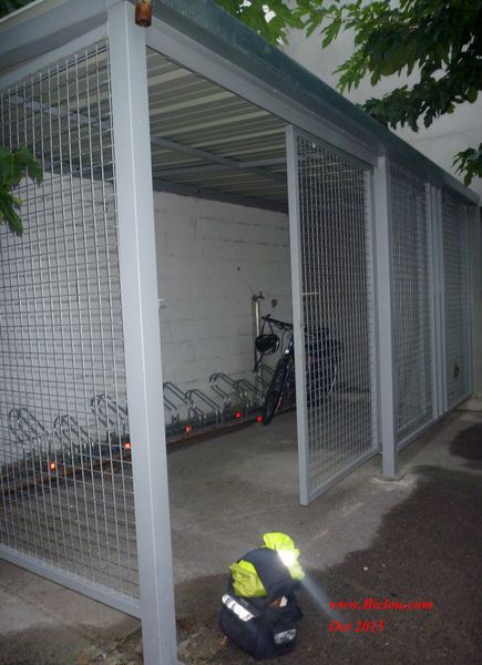 Garage à vélos Sète 2015