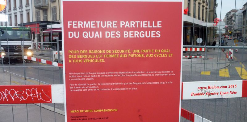 Quai des Bergues Genève oct 2015