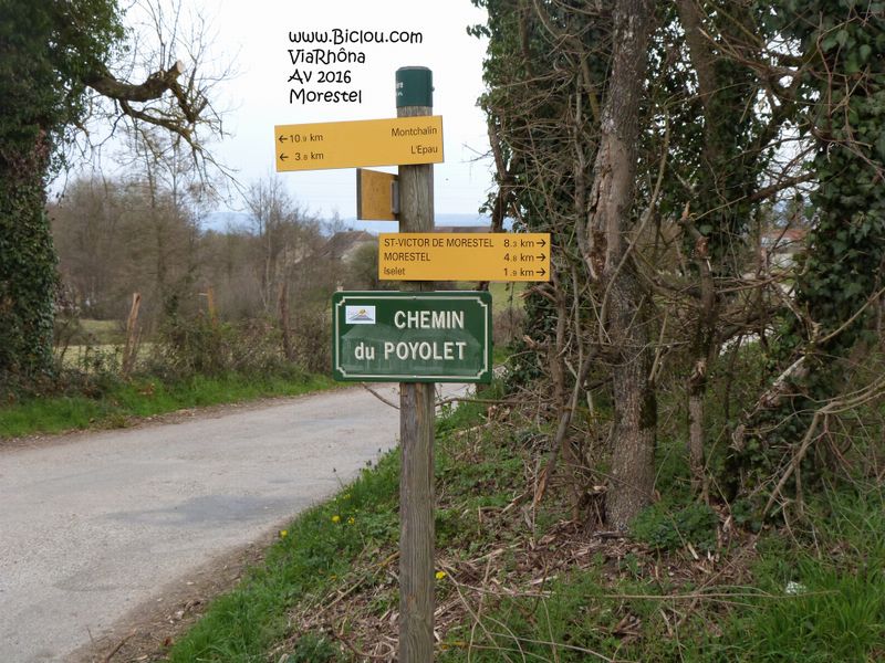 ViaRhôna : A la croisée des chemins en avril 2016