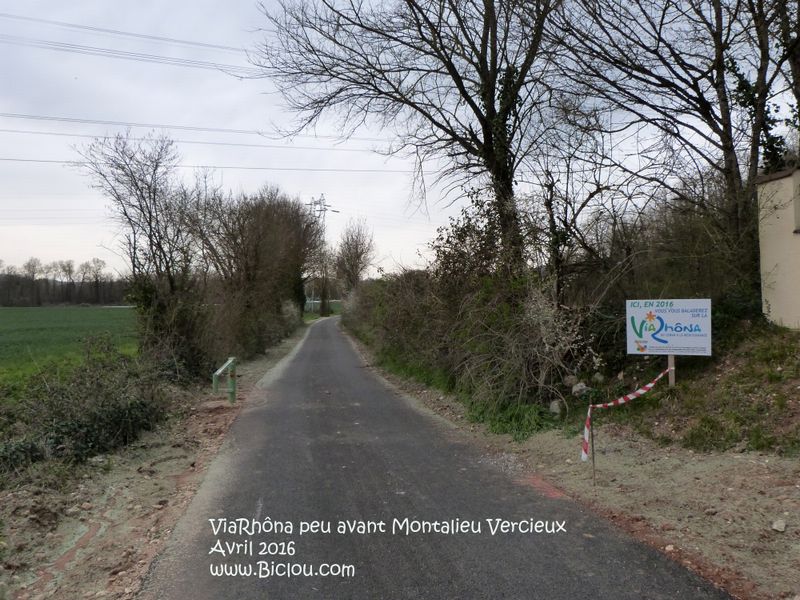 Mépieu ; ViaRhôna y arrive en 2016