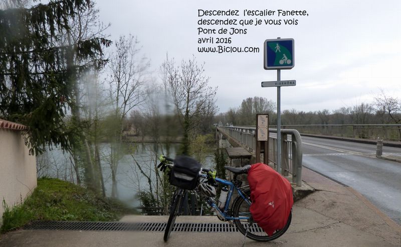 Pont de Jons : Descendez l'escalier Fanette, que je vois vois