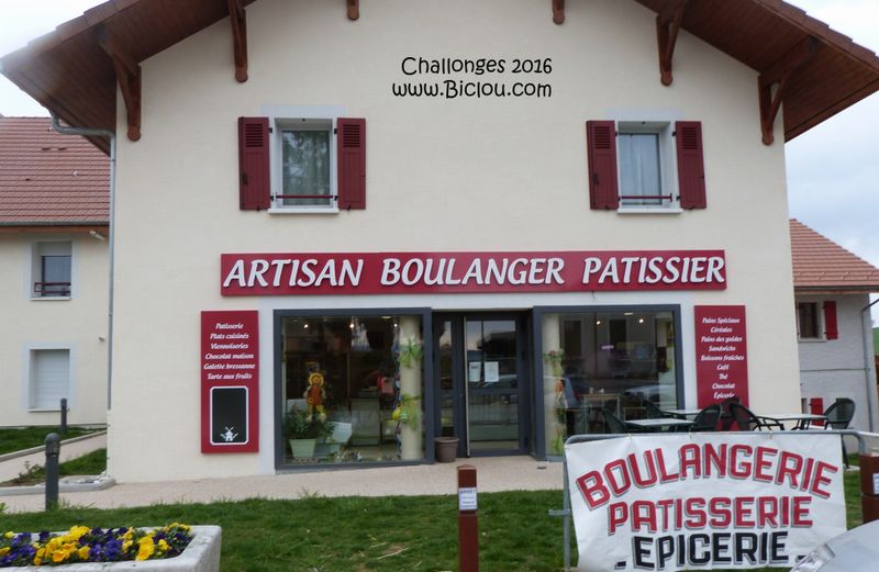 Boulangerie de Challonges, sur ViaRhôna
