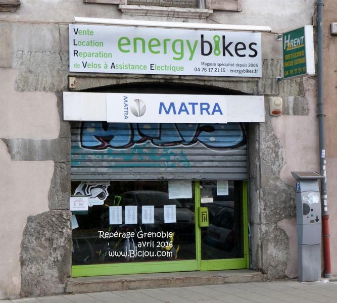 Grenoble : Repérage vélociste