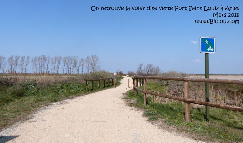 Voie verte de Port Saint Louis à Arles en 2016