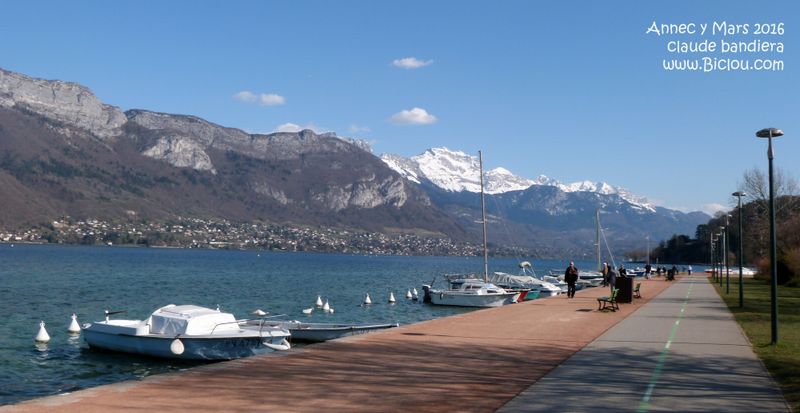 Piste cyclable Annecy