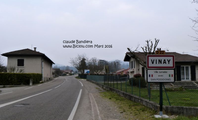 Arrivée à Vinay