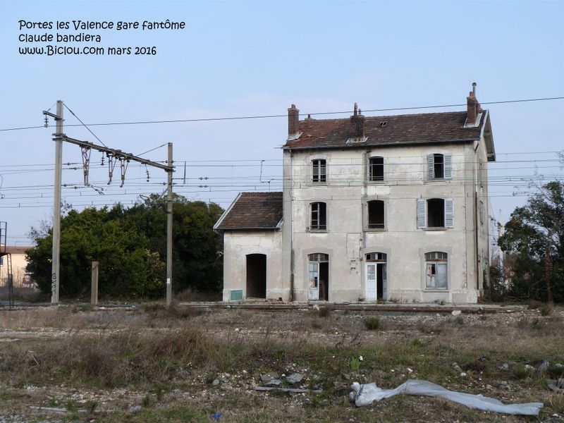 La gare fantôme de Portes les Valence