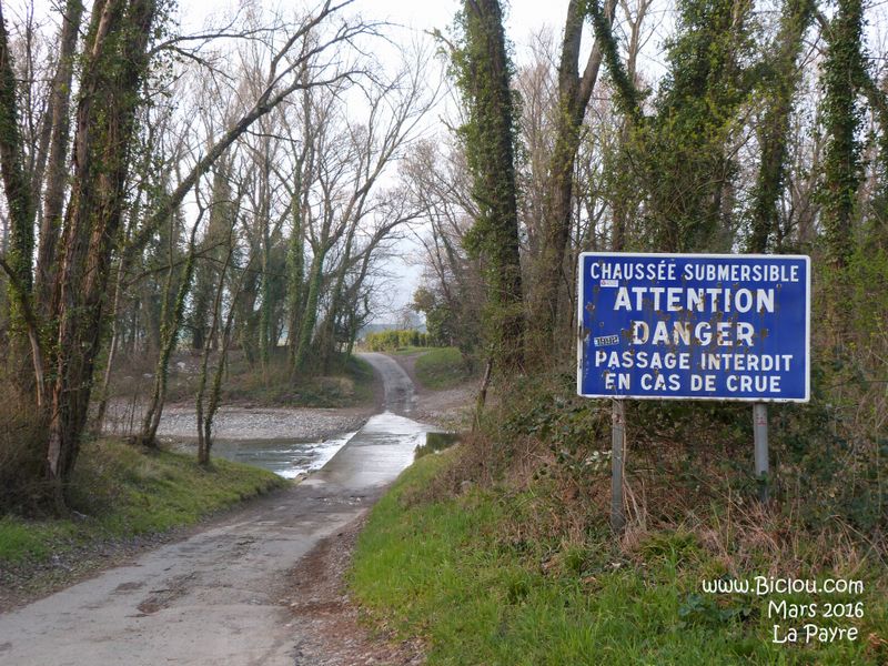 La Payre : .. de baffes, sur le chemin de ViaRhôna