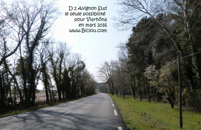 Rouler à Bicyclette sur le D2 n'est pas une sinécure en 2016