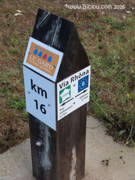 Balisage Eurovélo 8