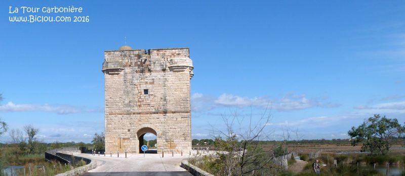 La tour carbonière à Aigues mortes en 2016