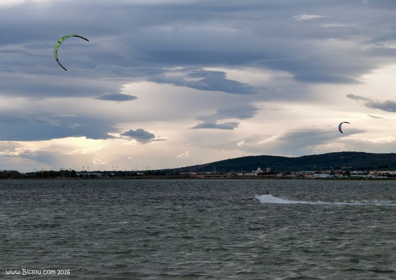 Surfeurs ç Frontignan plage en 2016