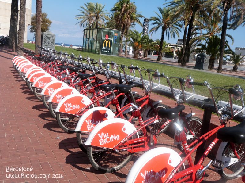 Viu Bicing Barcelone 2016
