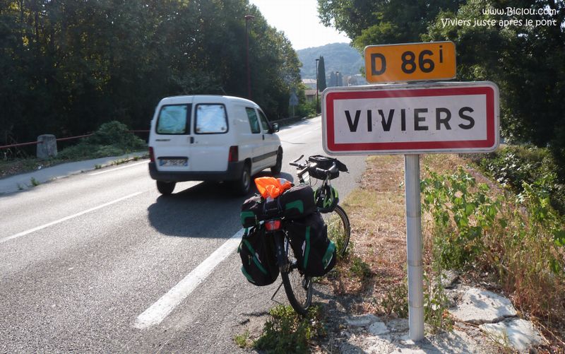 Entrée de Viviers sur ViaRhôna à modifier légèrement