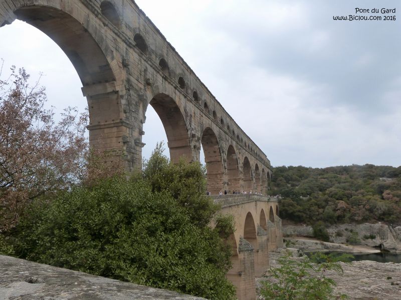 Pont du Gard vu en 2016 par claudio de la faverges