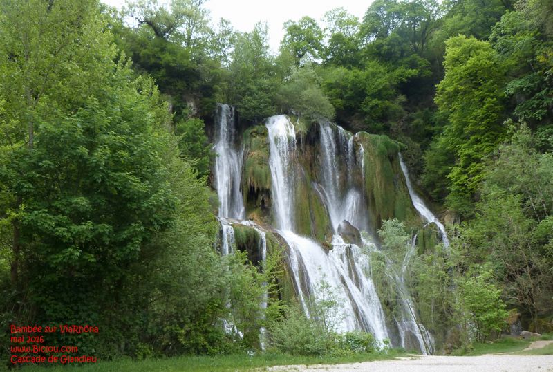 Cascade de Glandieu en 2016