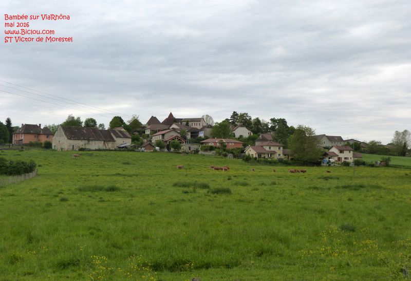 Saint Victor de Morestel en 2016