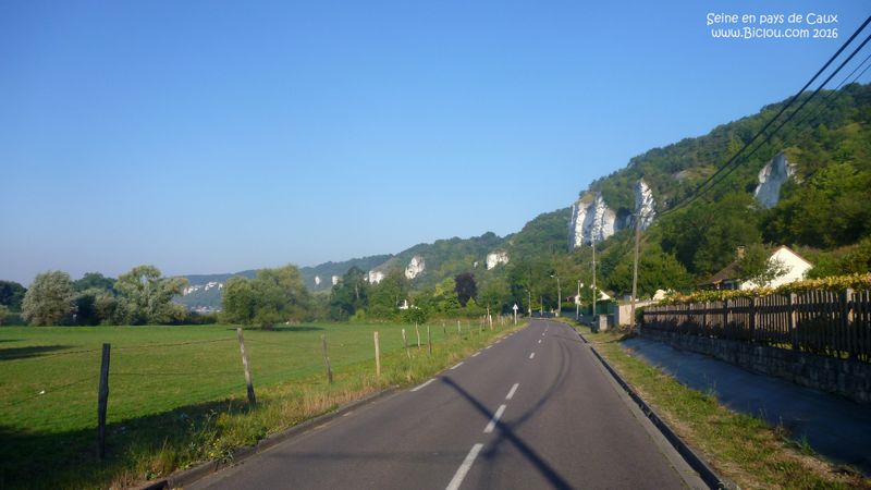 La route du val de Seine en pays de Caux