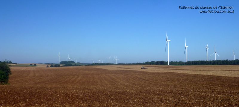 Eolienne du plateau de châtillon