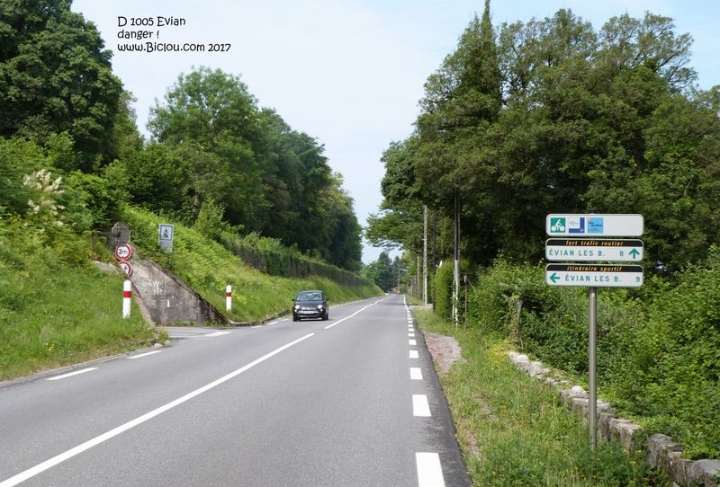 Tourne à gauche dangereux (signalé déjà en 2016, à mes pairs, commission Théodule de la TeFeceTe ) sans succès ..
