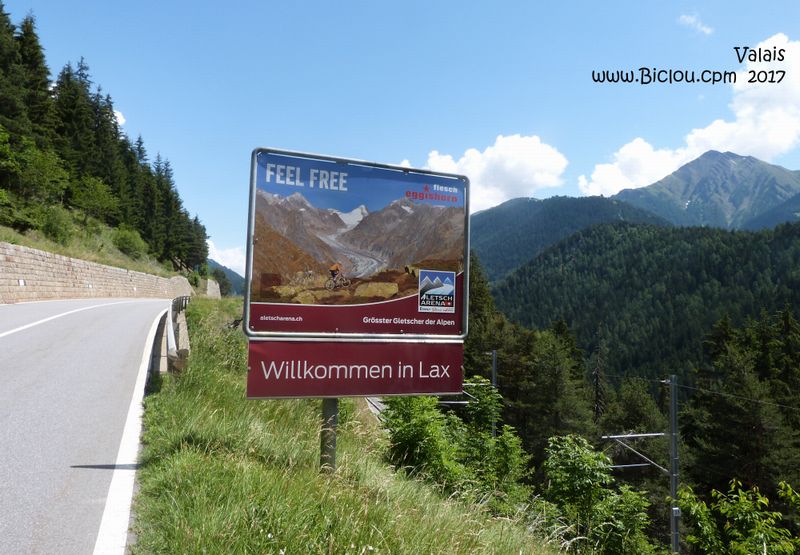 Willkommen à Lax, certes mais fatigué nous retournerons dormir chez la dame de haute-savoie
