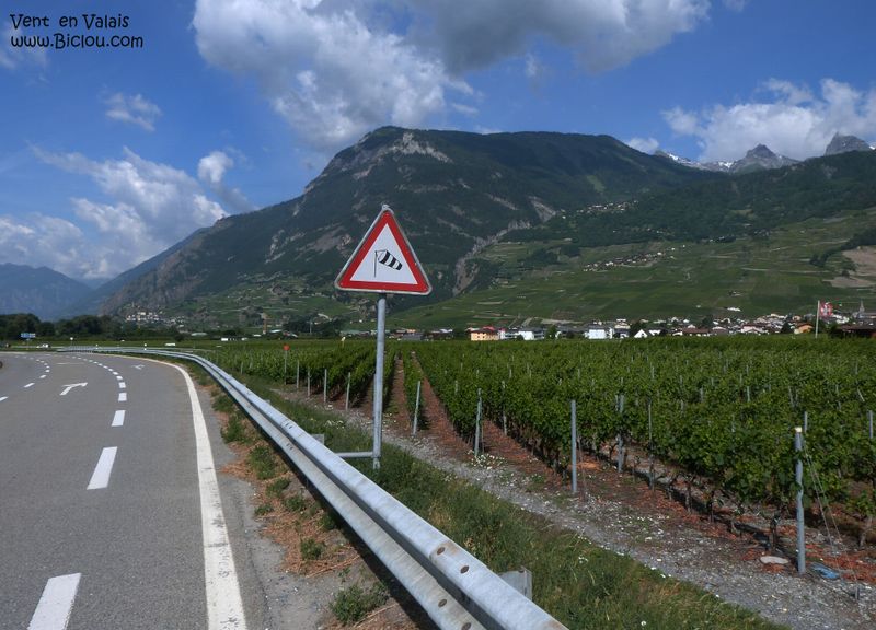 Y aurait du vent, dans la vallée ! en effet, claudio confirme ..
