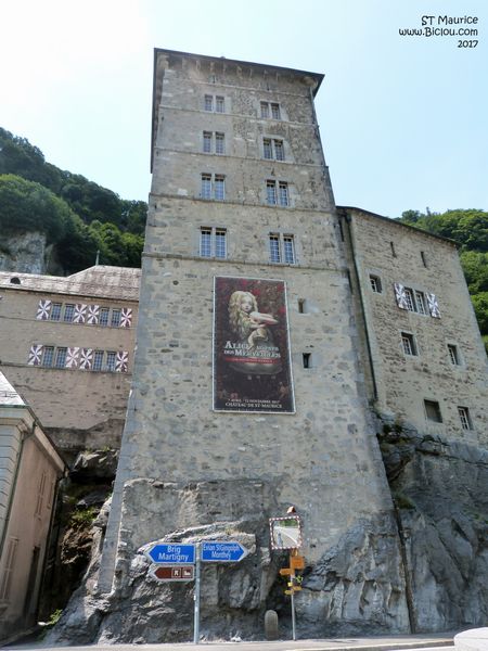 Château de St Maurice, gardien du verrou de la ville