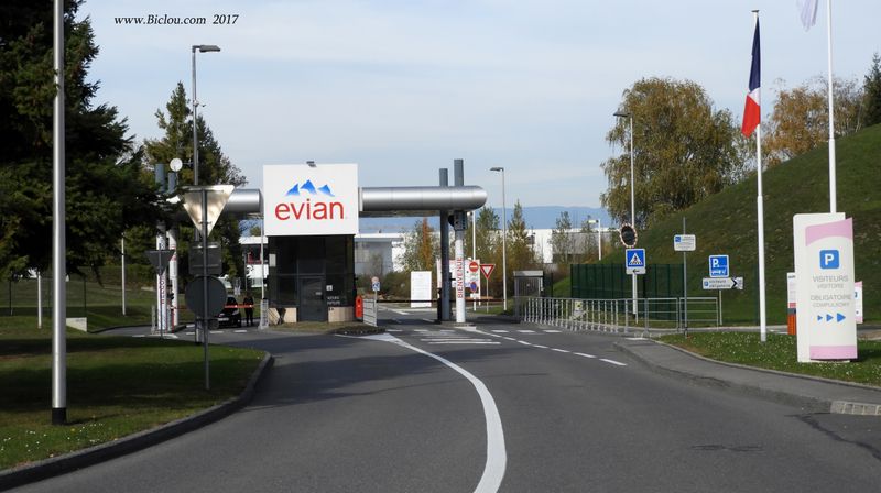 Evian, usine d'Amphion