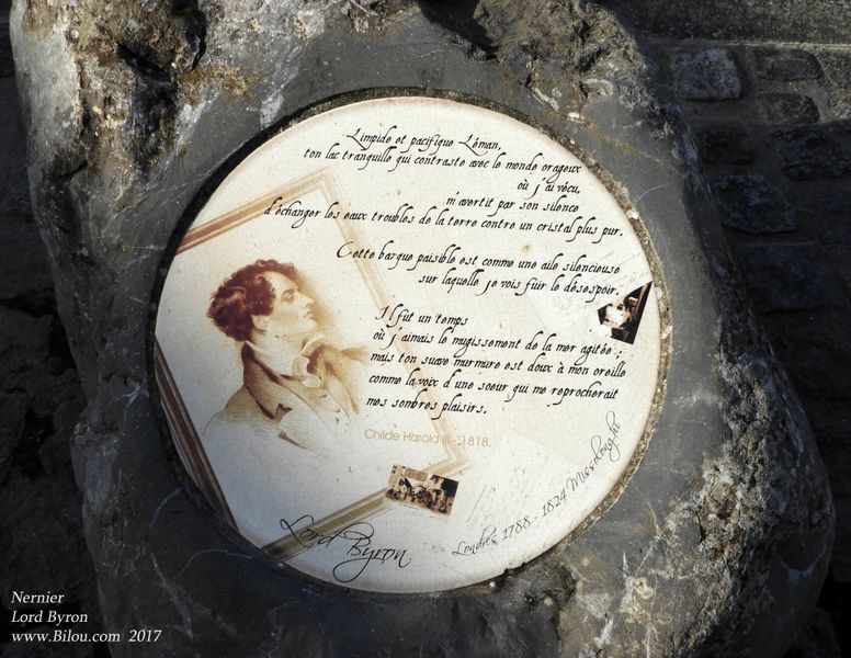 Lord Byron, à Nernier
