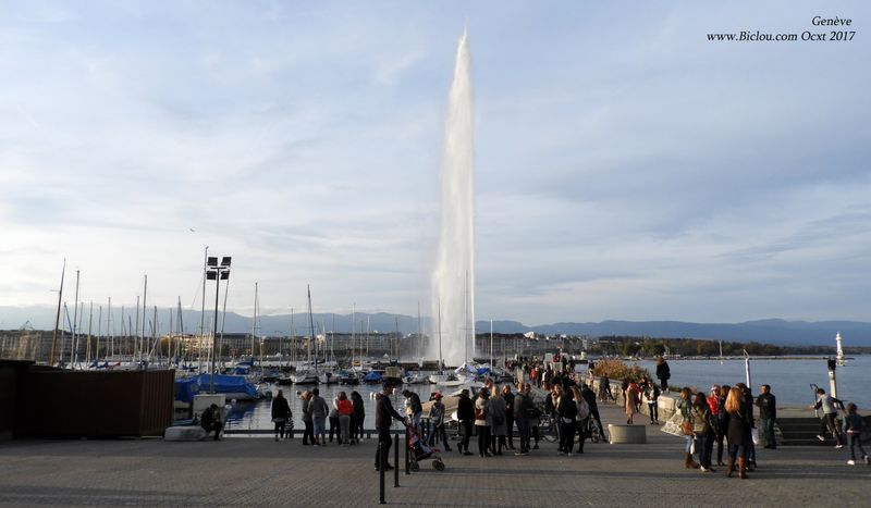 Jet d'eau de Genève