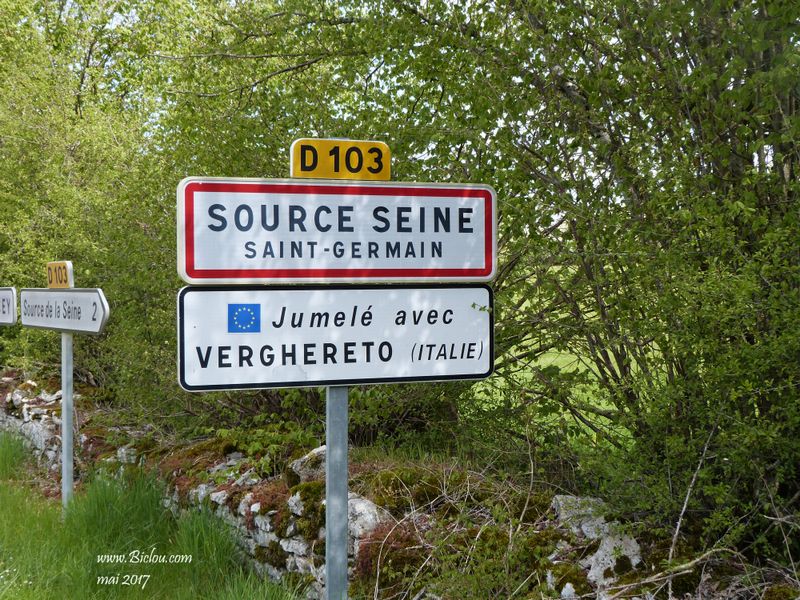 Saint Germain source de Seine en 2017