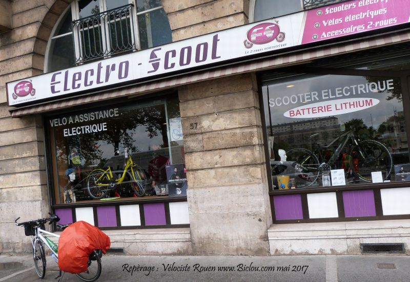Rouen : Repérage vélociste , Au cas zoù !