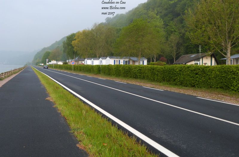 Val de Seine : Voie verte de Caudebec en caux en 2017
